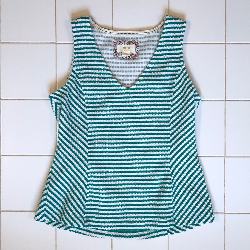 Maeve Peplum Tank from Anthro